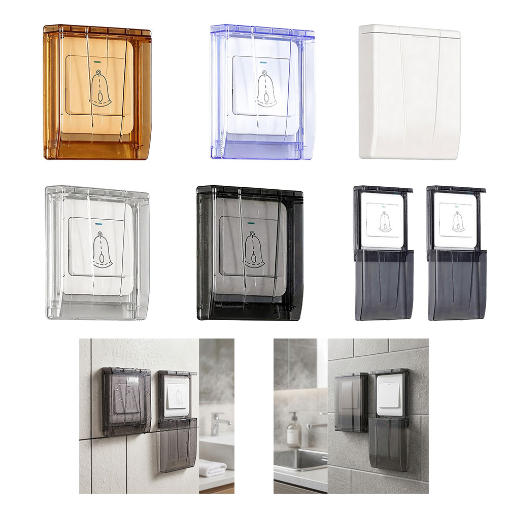 Home Hardware Bathroom Lighting - 2Pcs Practical Waterproof Switch Cover Sliding