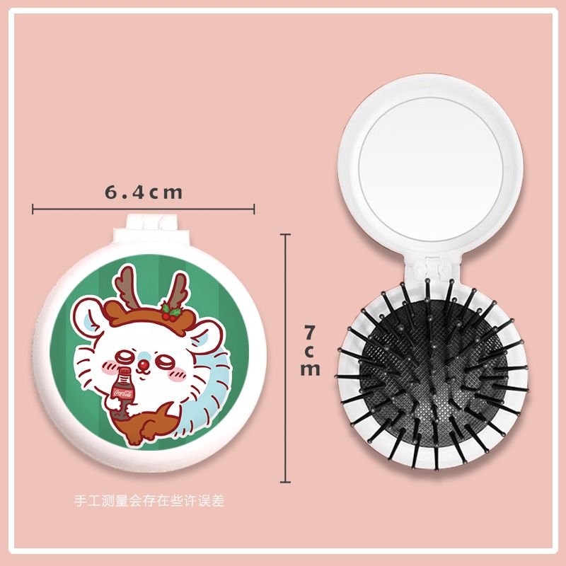 Home Goods Bathroom Mirrors - Chiikawa,Hachiware,Usagi Cute Cartoon Foldable Pocket Comb