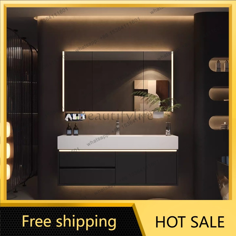 Home Bathroom Vanity Combo - YJ Luxury Drawers Cupboard Paper Skincare