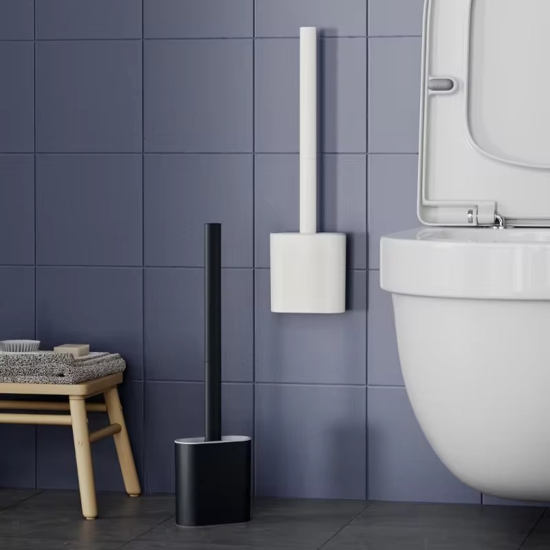Zara Home Bathroom - 1PC Black Wall Mounted Toilet Brush