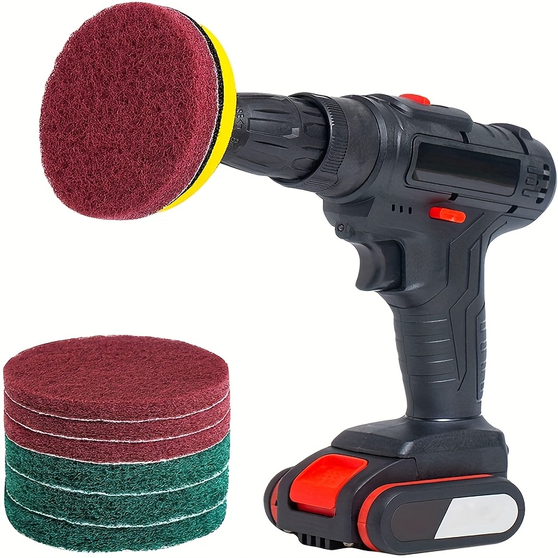 Car Electric Drill Brush Kit E - Home Bathroom Cleaner ulasan dan harga