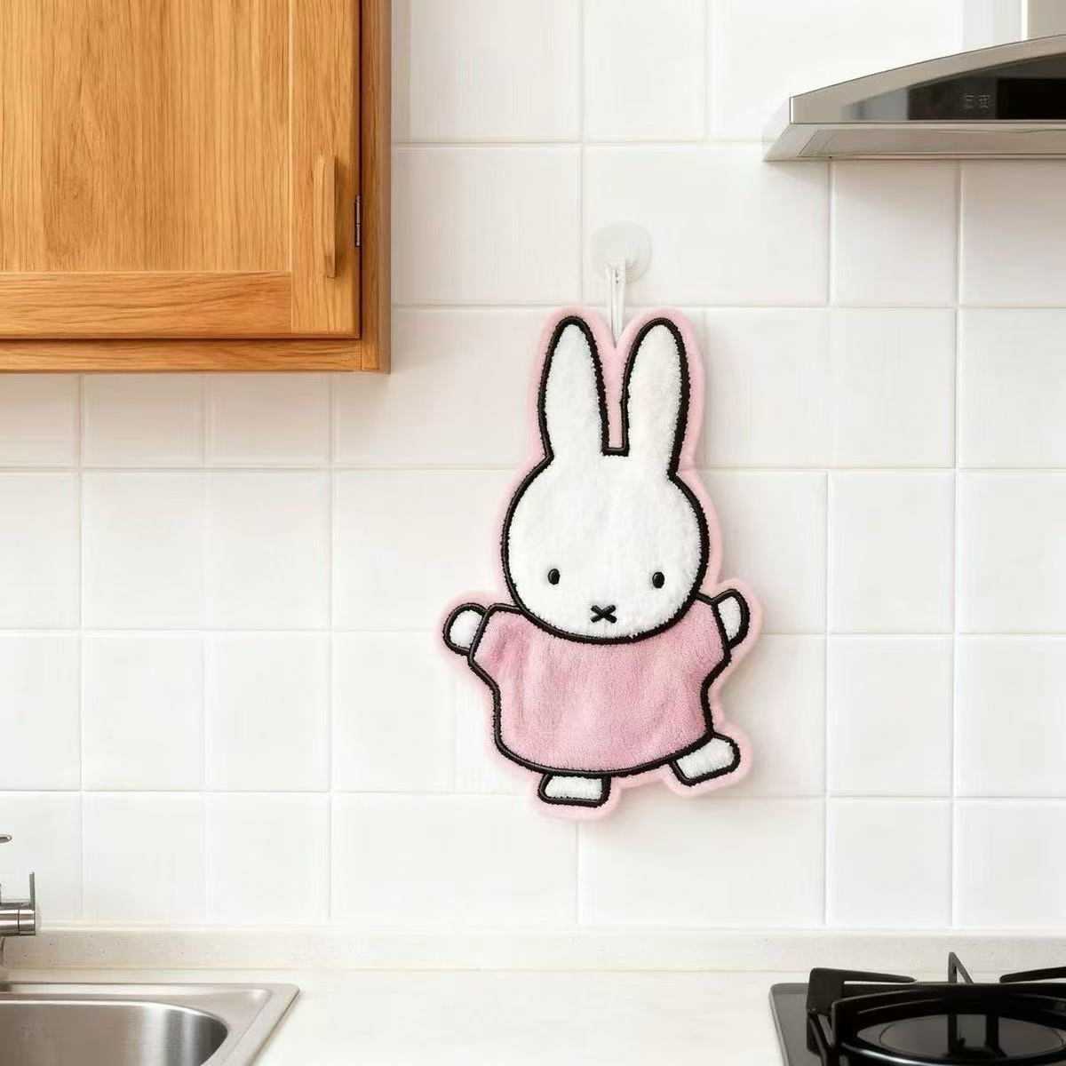 Miffy Rabbit Cute Hanging Hand - Home Bathroom Cleaner ulasan dan harga