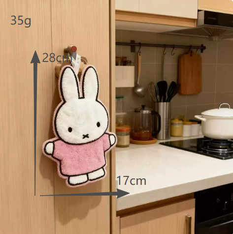 Miffy Rabbit Cute Hanging Hand - Home Bathroom Cleaner ulasan dan harga