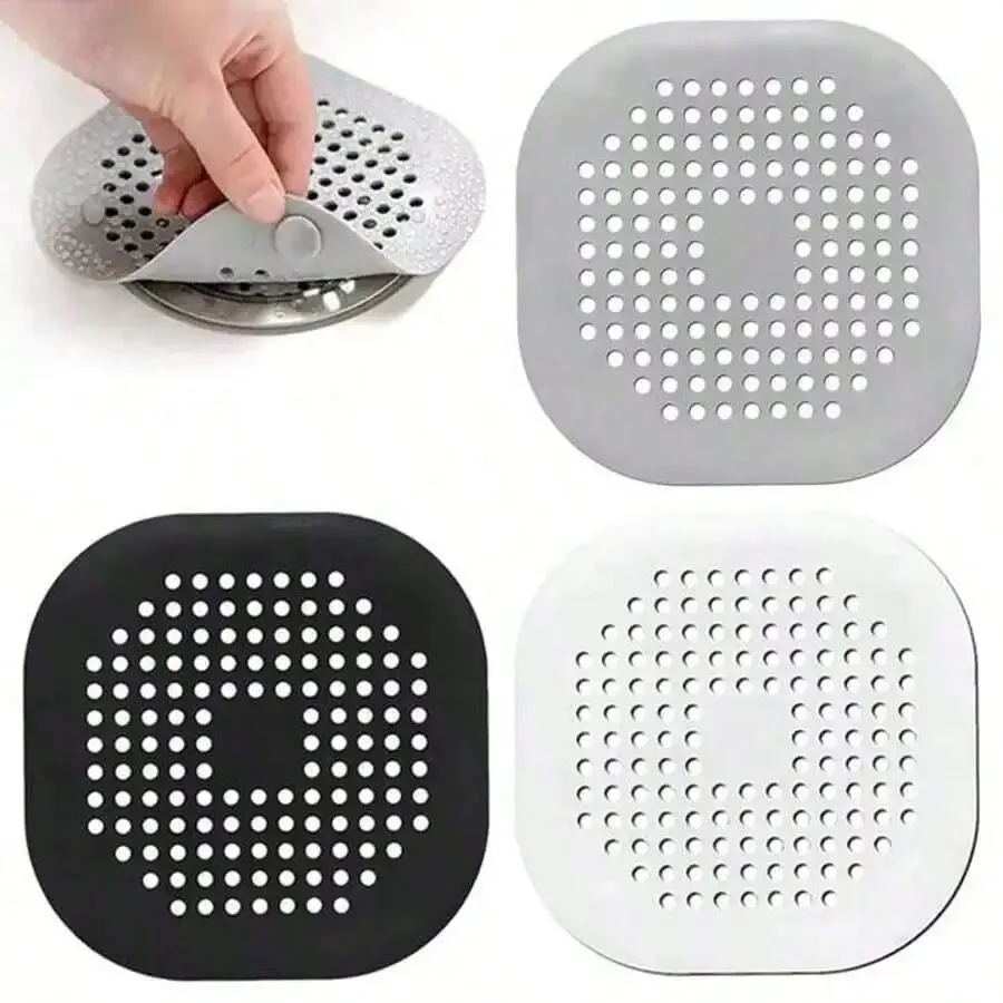 1/3pcs Silicone Hair Catcher,  - Drain Hair Catcher ulasan dan harga