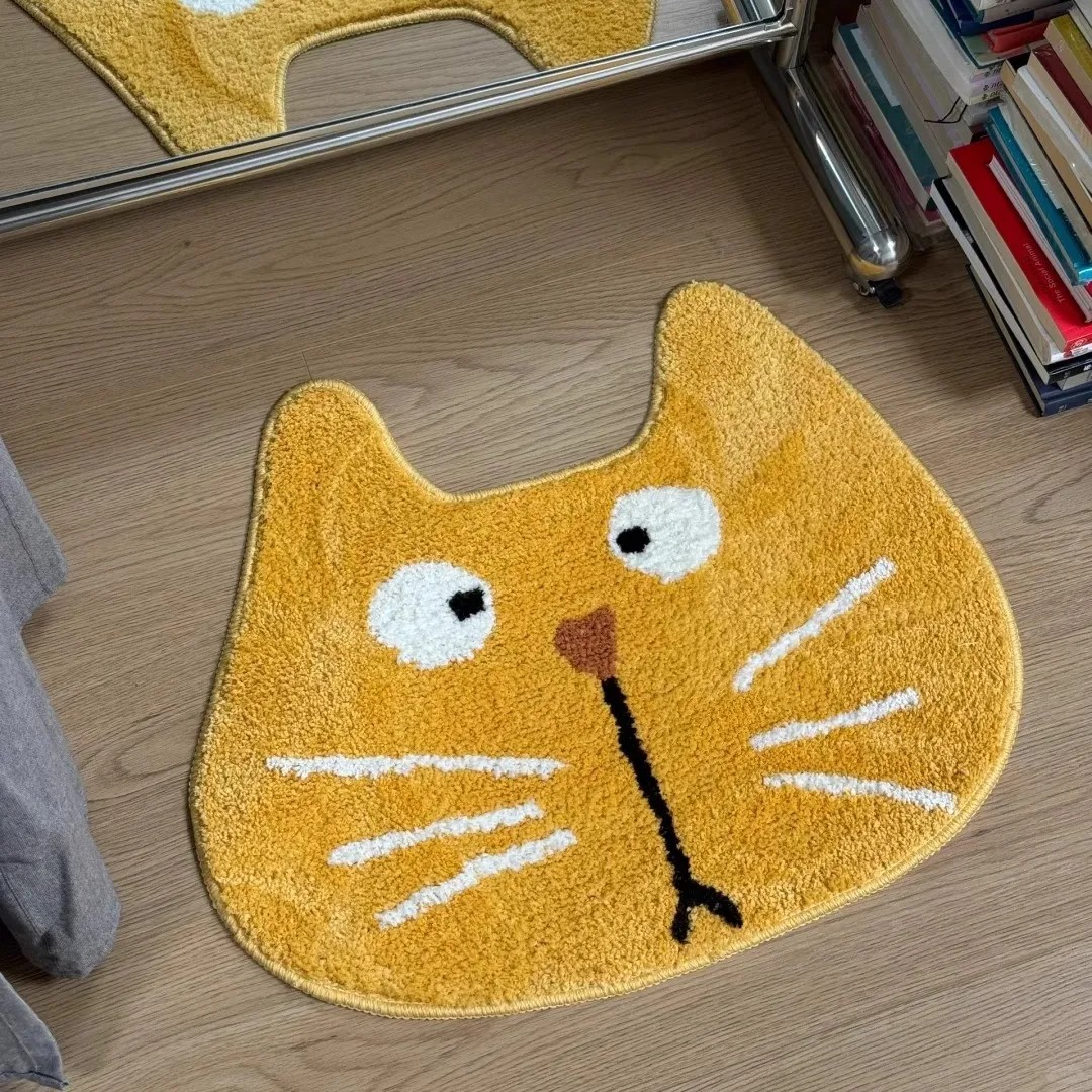 VIKAMA Non-slip Alien Cute Cat - Home Bathroom Cleaning Machine ulasan dan harga