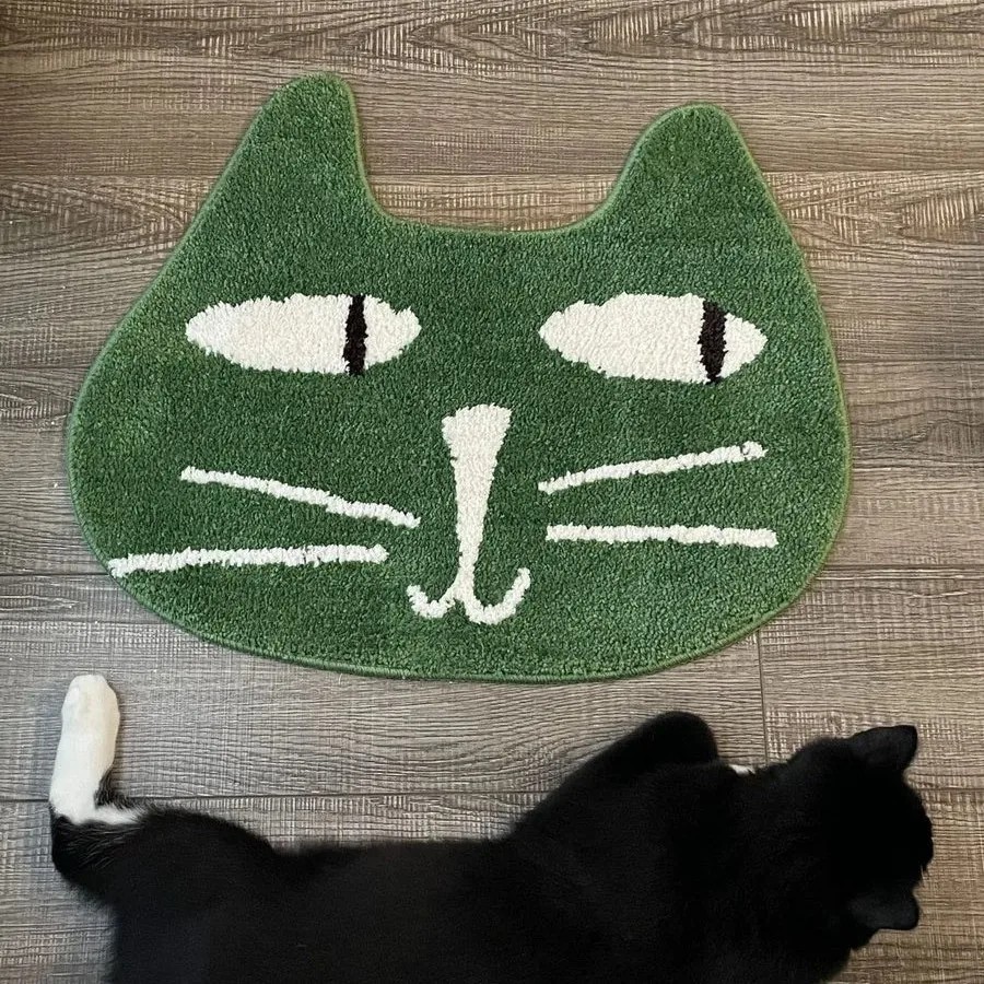 VIKAMA Non-slip Alien Cute Cat - Home Bathroom Cleaning Machine ulasan dan harga