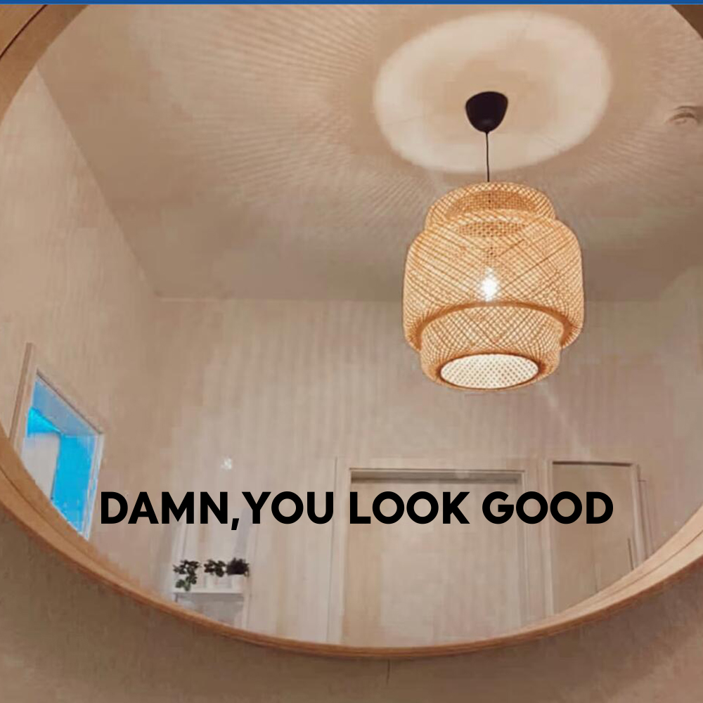 You Look Good Dainty Mirror St - Home Goods Bathroom Mirrors ulasan dan harga