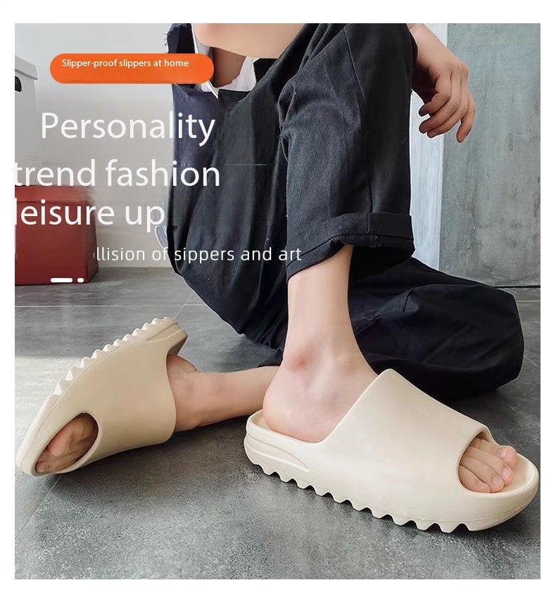 EVA Soft Thick Soled Slippers  - Home Bathroom Wear ulasan dan harga