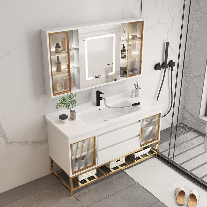 Bathroom Vanity Cabinets With  - Home Bathroom Vanity Combo ulasan dan harga