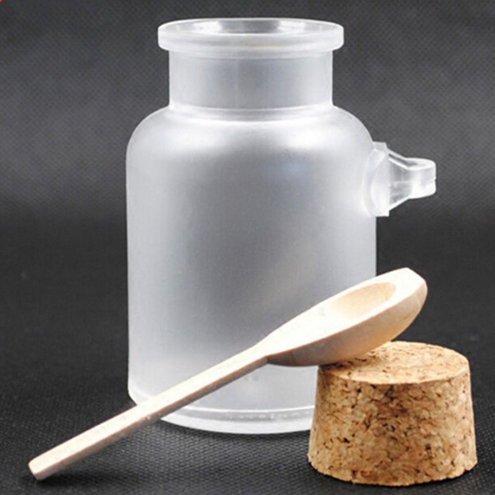 Cork Sealed Jar Storage Bottle - Bath Salts Jar ulasan dan harga