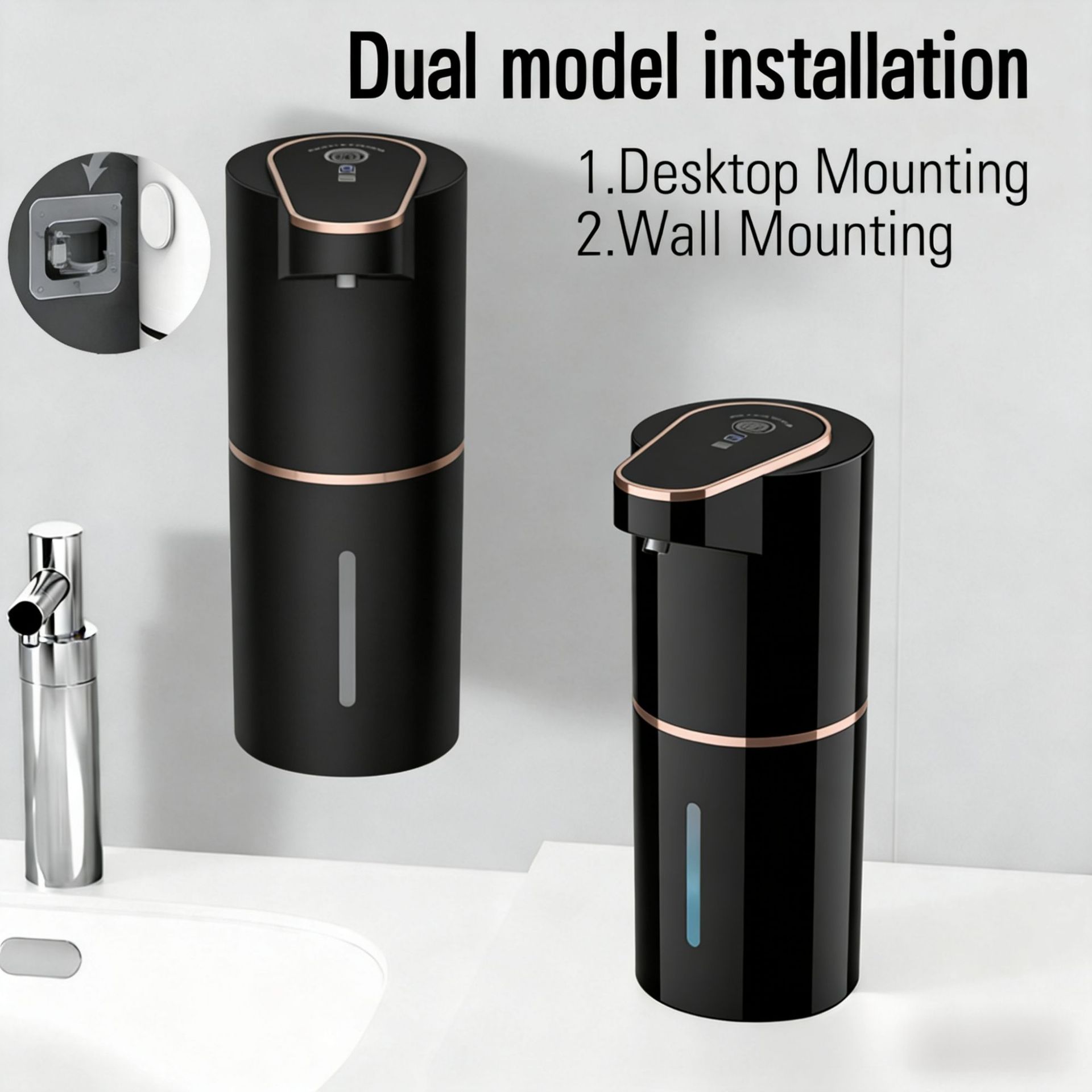New electric soap dispenser, a - Home Bathroom Wall Soap Dispenser ulasan dan harga