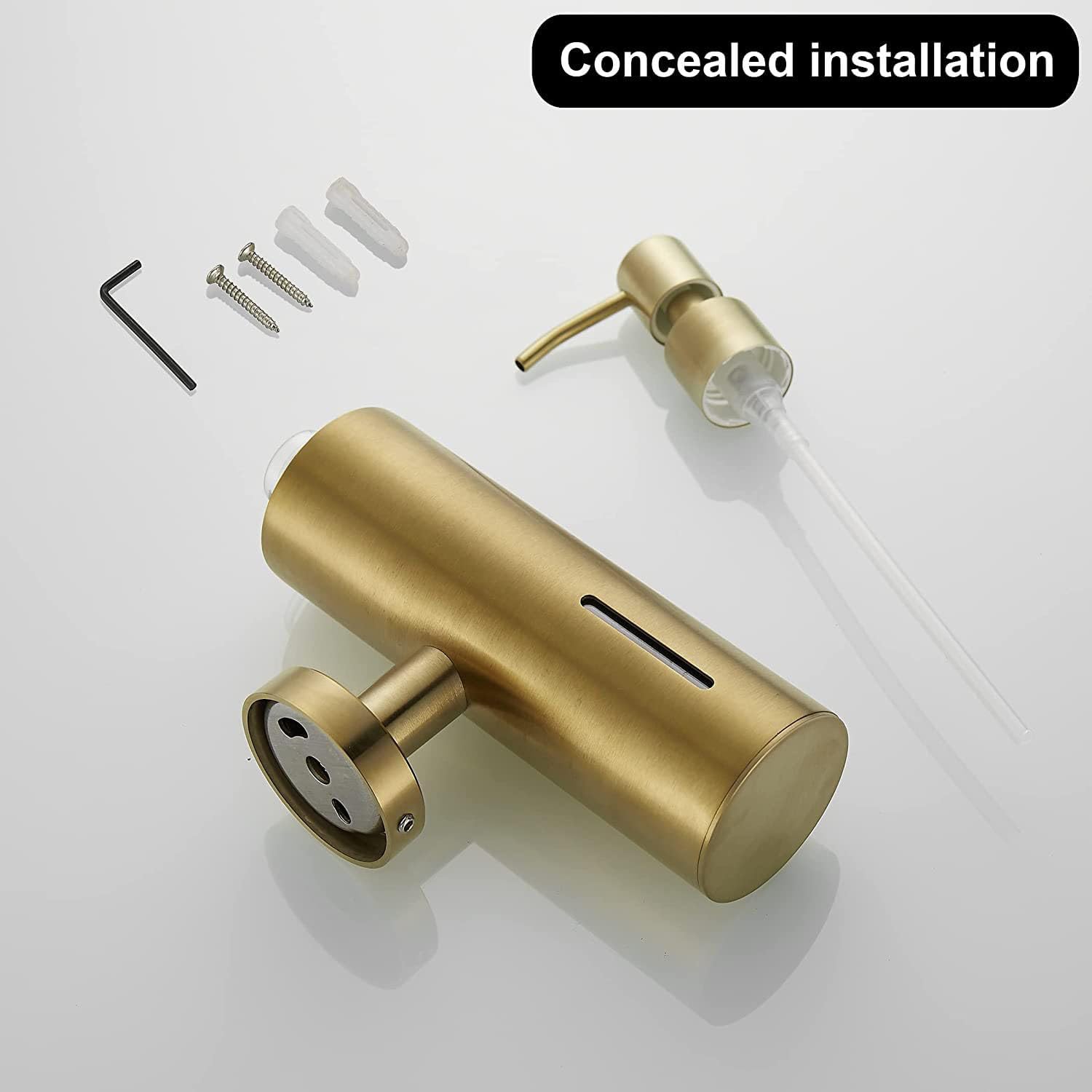 Single 250ML Soap Dispenser Ba - Home Bathroom Wall Soap Dispenser ulasan dan harga