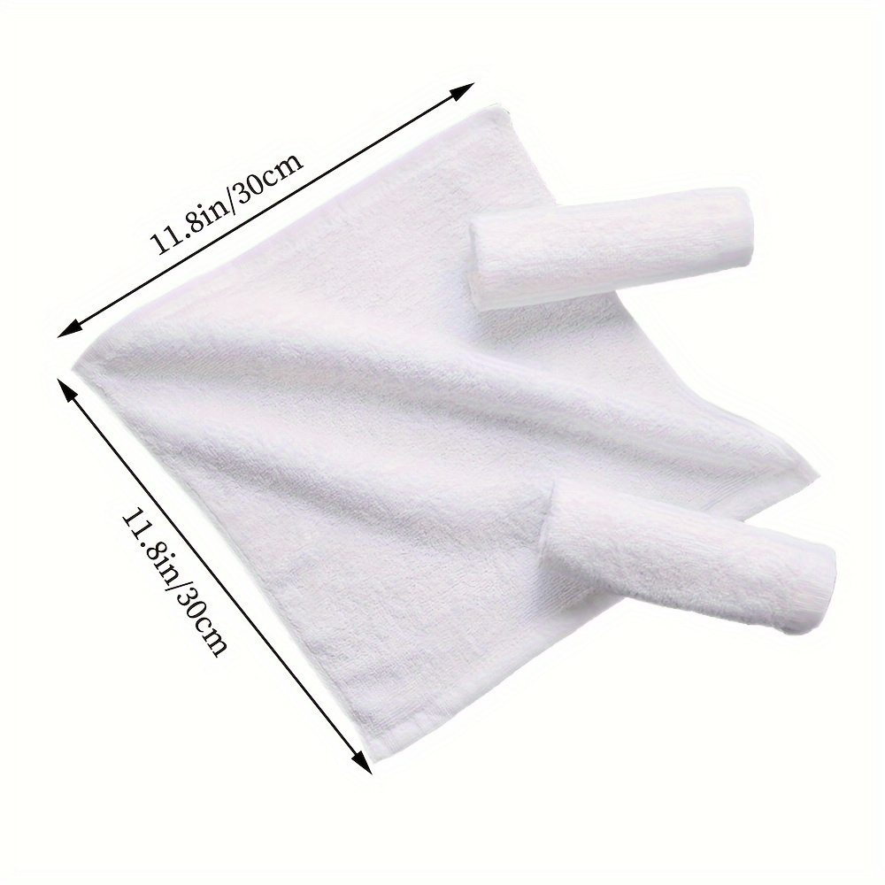 5Pcs Modern White Square Towel - Zara Home Bathroom ulasan dan harga