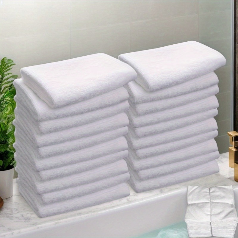 5Pcs Modern White Square Towel - Zara Home Bathroom ulasan dan harga