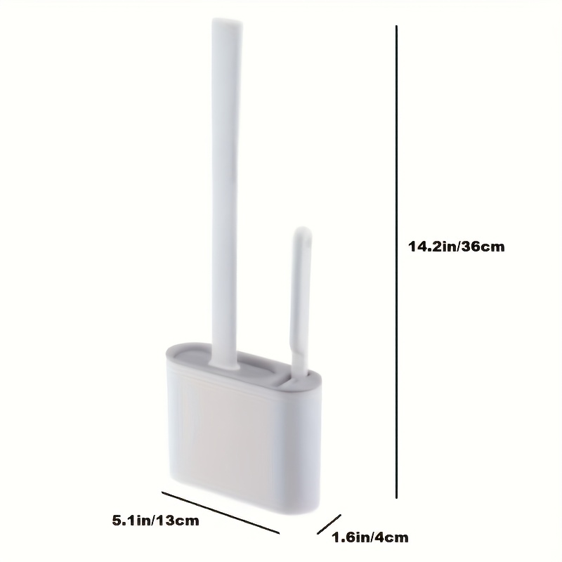 Wall Mount Toilet Brush Set, M - Home Goods Bathroom Storage ulasan dan harga