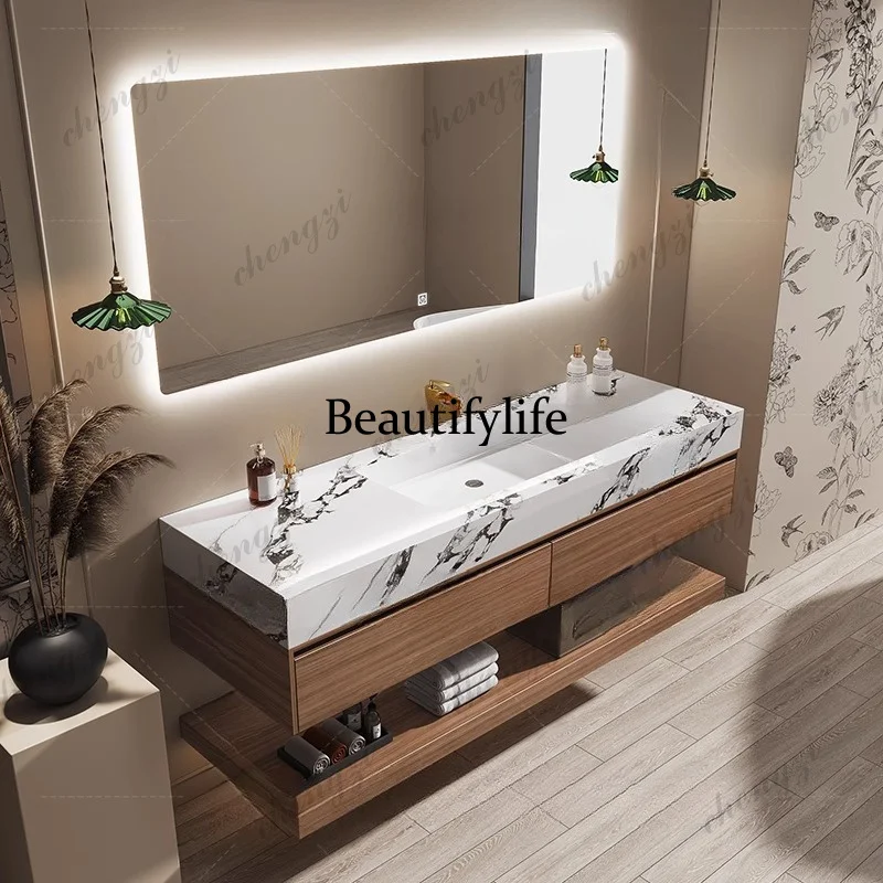 M02 Toilet Wooden Bathroom Cab - Home Bathroom Vanity Combo ulasan dan harga