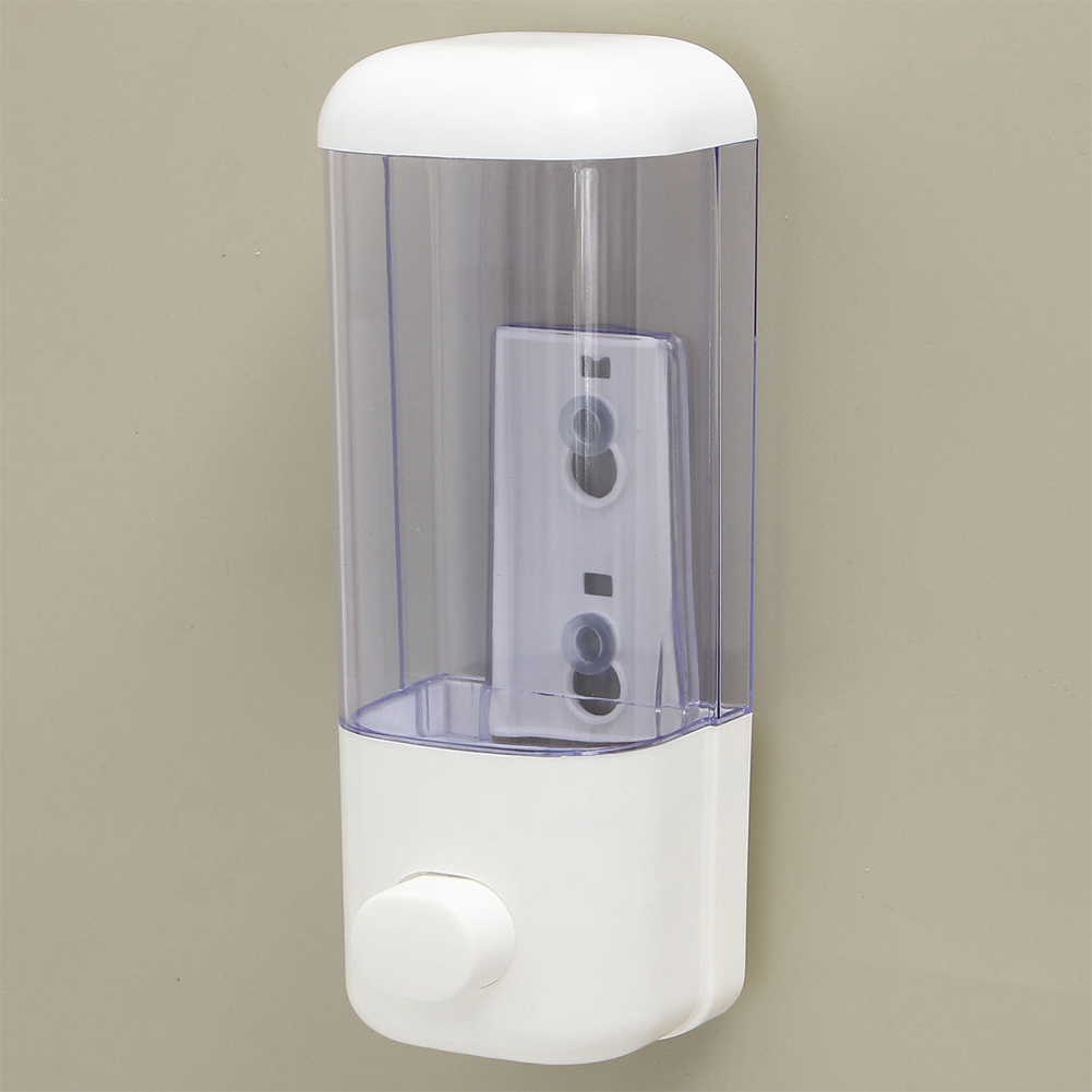 500ML Wall Mounted Soap Dispen - Home Bathroom Wall Soap Dispenser ulasan dan harga