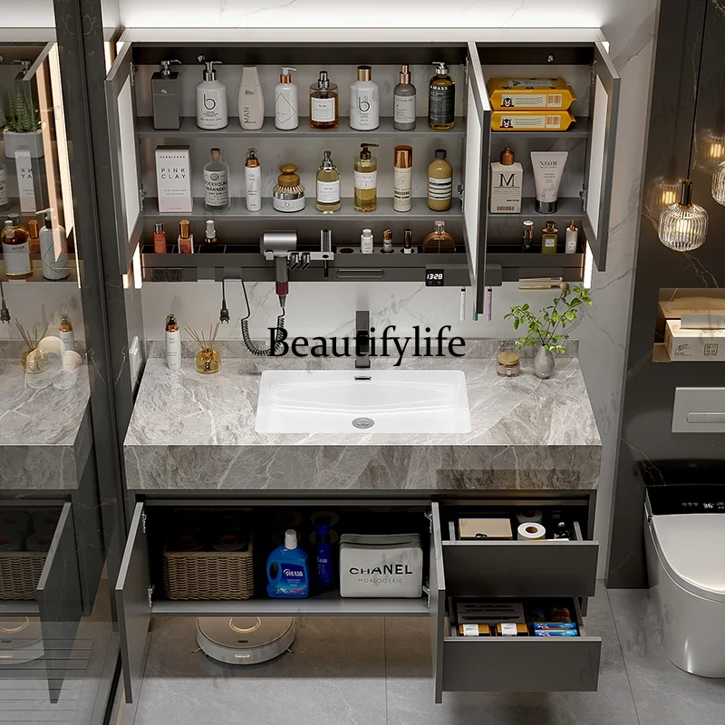 A68 Storage Organizer Cupboard - Home Bathroom Vanity Combo ulasan dan harga