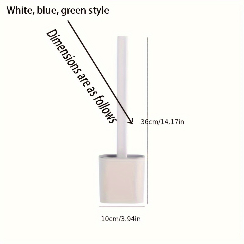 1PC Soft Bristle Toilet Brush  - Zara Home Bathroom ulasan dan harga