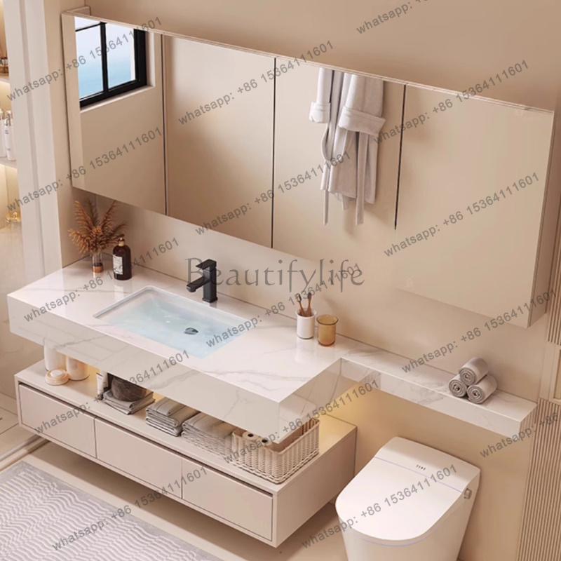 LJYPartitions Toilet Bathroom  - Home Bathroom Vanity Combo ulasan dan harga