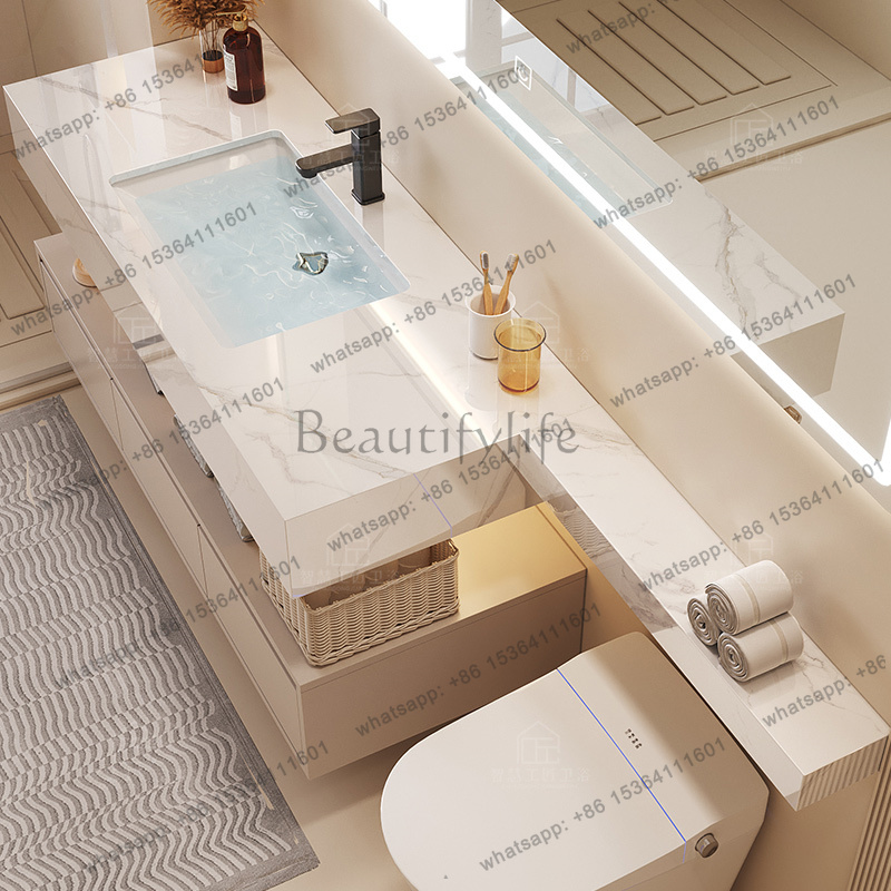 LJYPartitions Toilet Bathroom  - Home Bathroom Vanity Combo ulasan dan harga