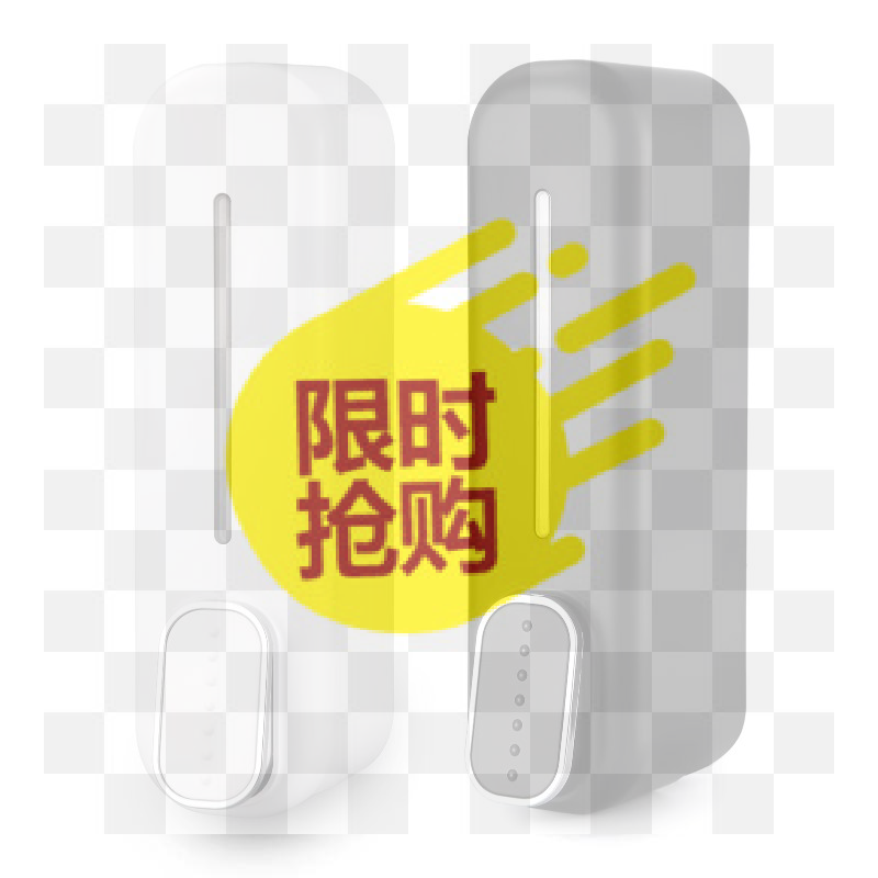 Manual Press ABS Wall‑Mounted  - Home Bathroom Wall Soap Dispenser ulasan dan harga