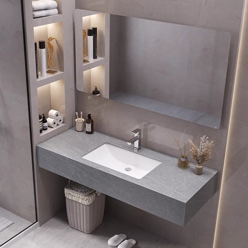 Modern Display Bathroom Cabine - Home Bathroom Vanity Combo ulasan dan harga