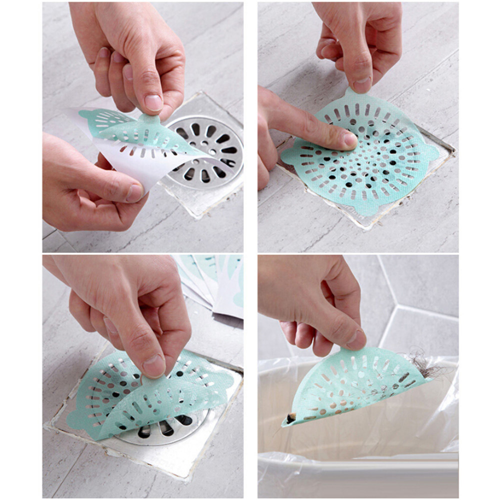 30Pcs Drain Filter Hair Catche - Drain Hair Catcher ulasan dan harga
