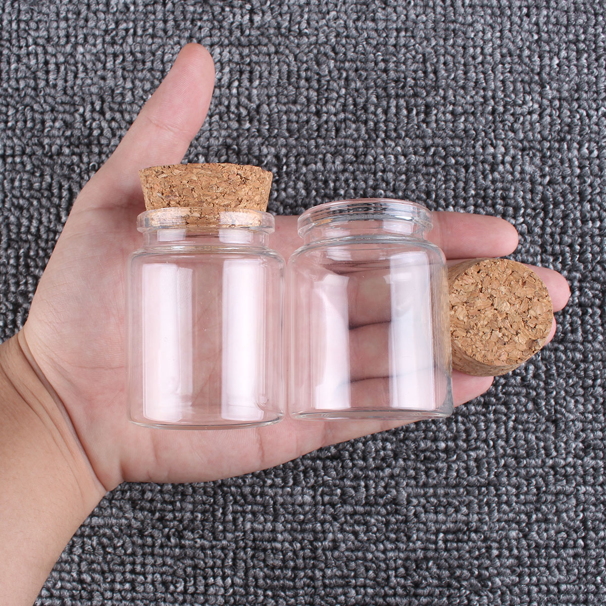 2pcs/lot 50ml 60ml 80ml 100ml  - Bath Salts Jar ulasan dan harga