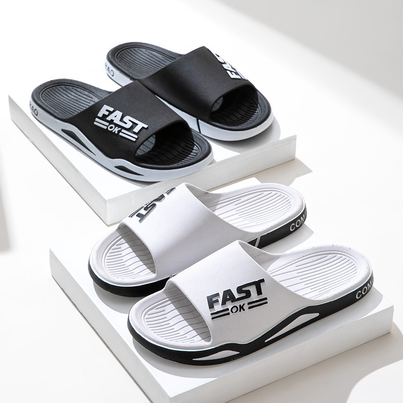 New Men's Slippers for Summer  - Home Bathroom Wear ulasan dan harga
