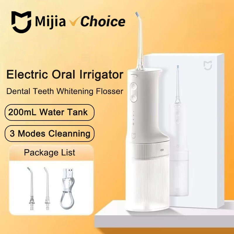 Mijia MEO705 Portable Oral Irr - Home Bathroom Cleaning Machine ulasan dan harga