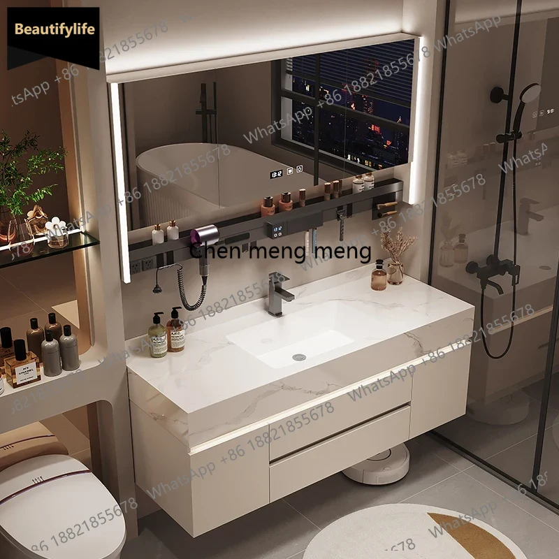 B567 Partitions Storage Bathro - Home Bathroom Vanity Combo ulasan dan harga