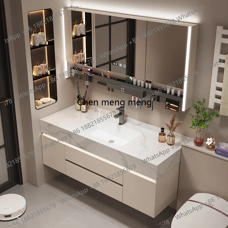 B567 Partitions Storage Bathro - Home Bathroom Vanity Combo ulasan dan harga