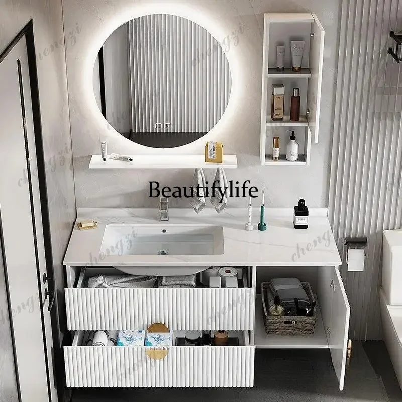 M178 Compact Bathroom Cabinet  - Home Bathroom Vanity Combo ulasan dan harga