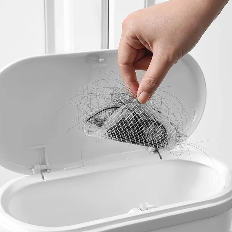 10-50pc Disposable Mesh Floor  - Drain Hair Catcher ulasan dan harga