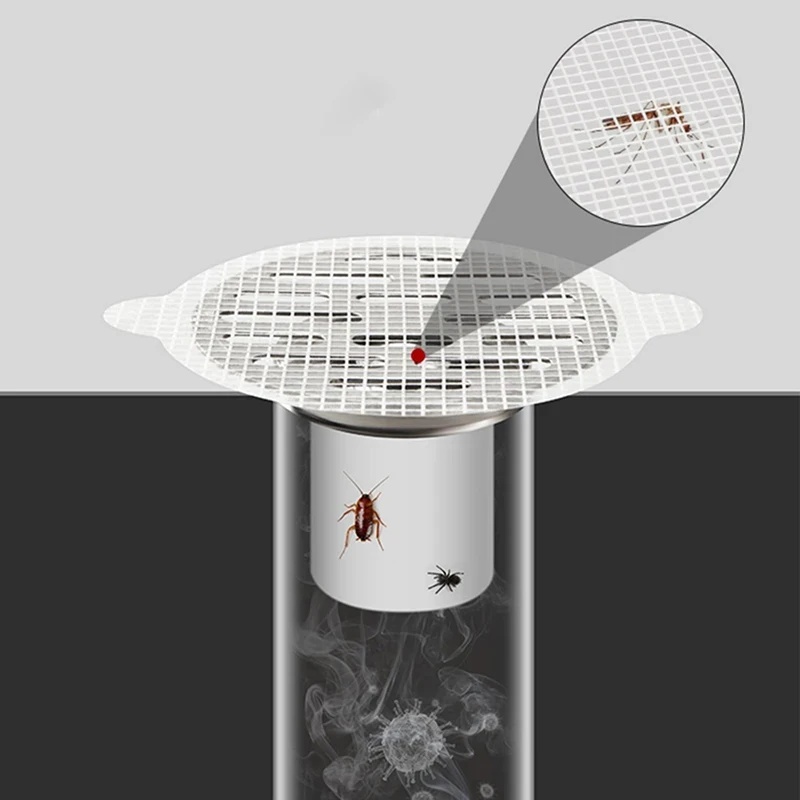 10-50pc Disposable Mesh Floor  - Drain Hair Catcher ulasan dan harga