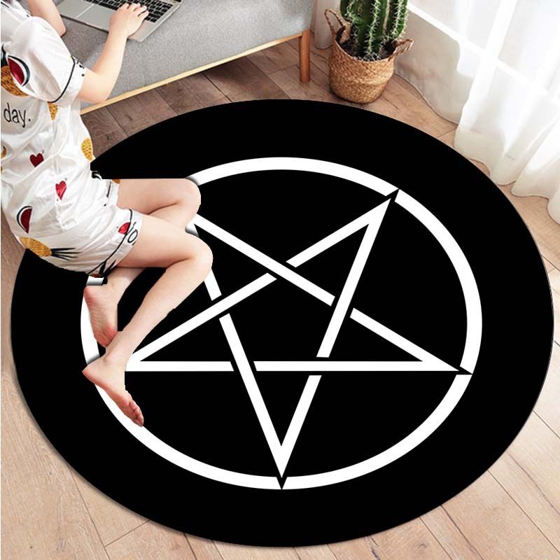 VIKAMA Pentagram Circular Cool - Home Bathroom Wear ulasan dan harga