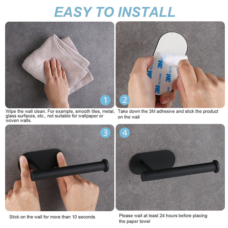 Adhesive Toilet Paper Holder S - Zara Home Bathroom ulasan dan harga