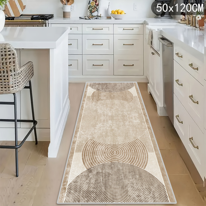 VIKAMA Geometric Striped Runne - Home Bathroom Cleaning Machine ulasan dan harga