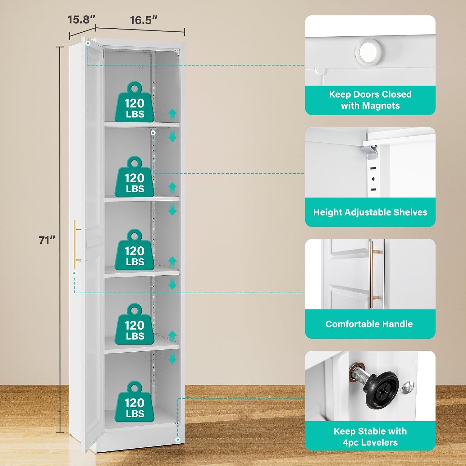 Tall Narrow Storage Cabinet Wi - Home Goods Bathroom Storage ulasan dan harga