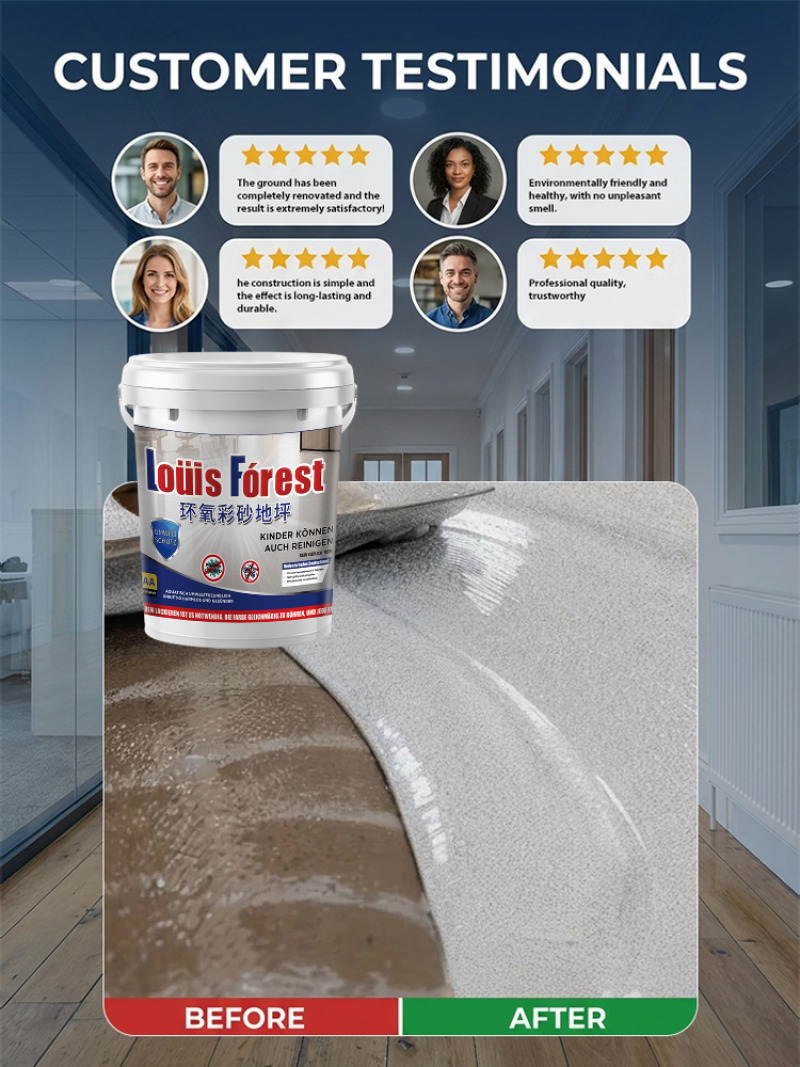 Epoxy Terrazzo Self-Leveling F - Home Bathroom Wear ulasan dan harga