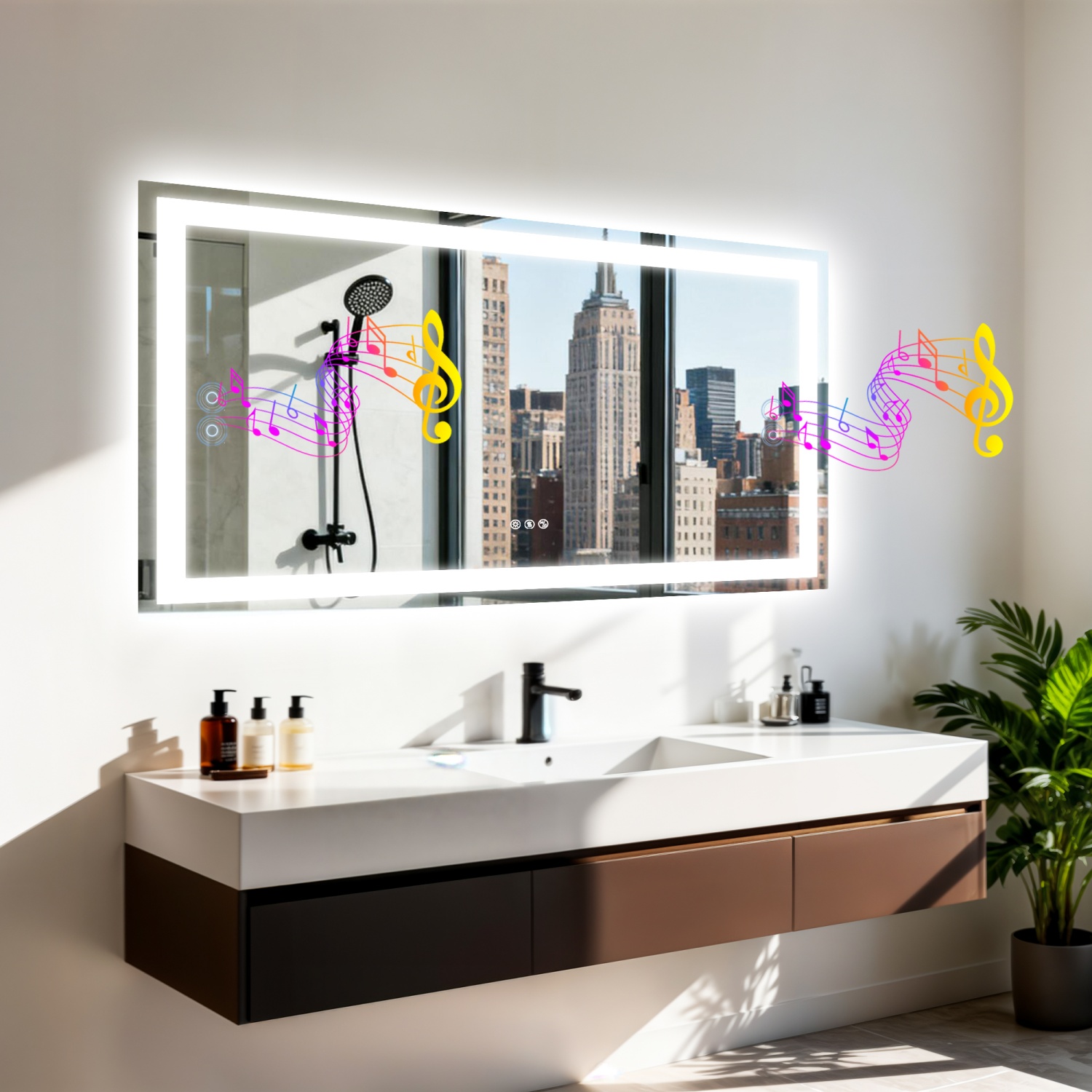 50/60/100/120cm LED Bathroom M - Zara Home Bathroom ulasan dan harga