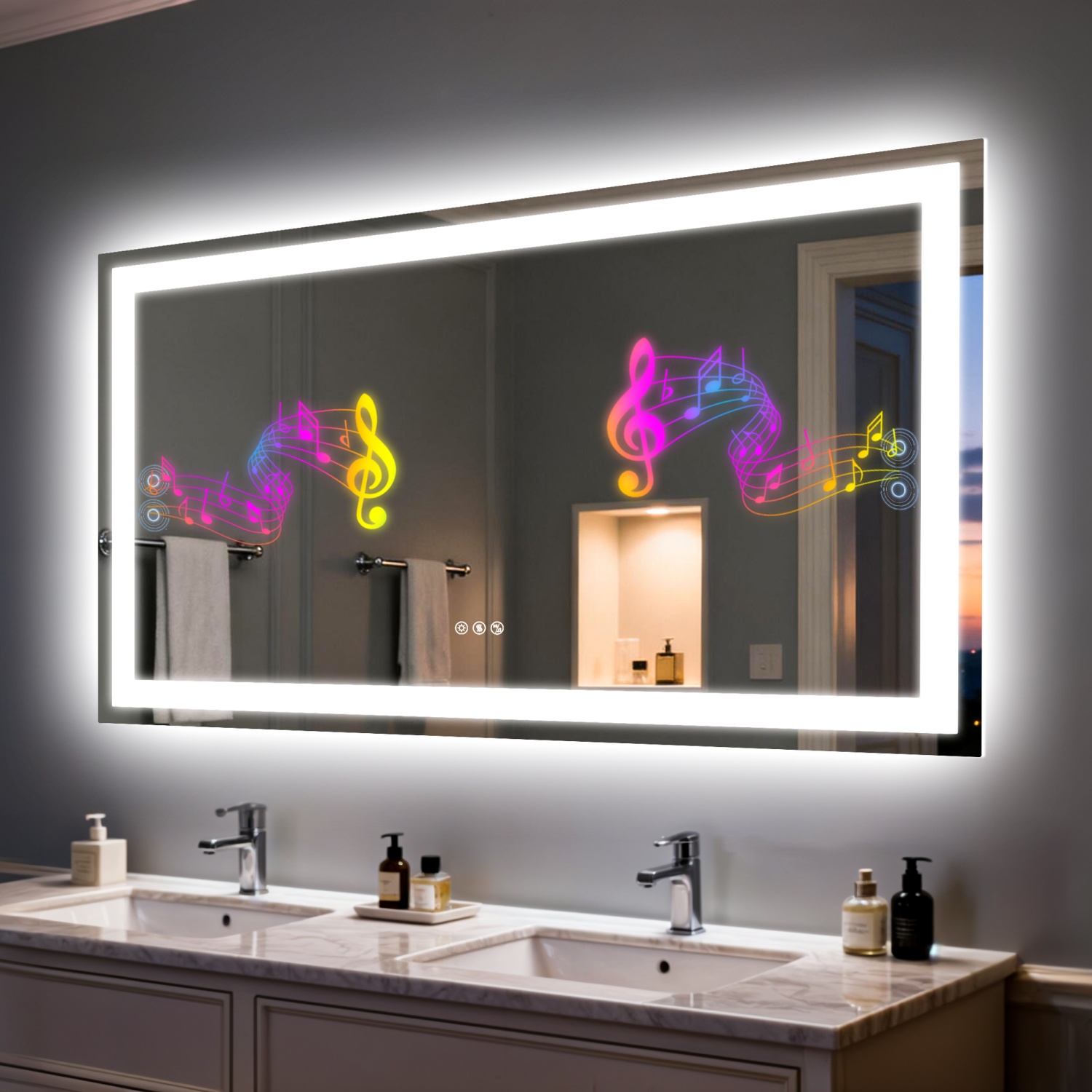 50/60/100/120cm LED Bathroom M - Zara Home Bathroom ulasan dan harga
