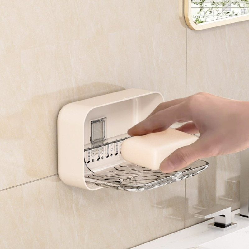 Wall Mount Soap Dish No Drill  - Home Goods Bathroom Storage ulasan dan harga