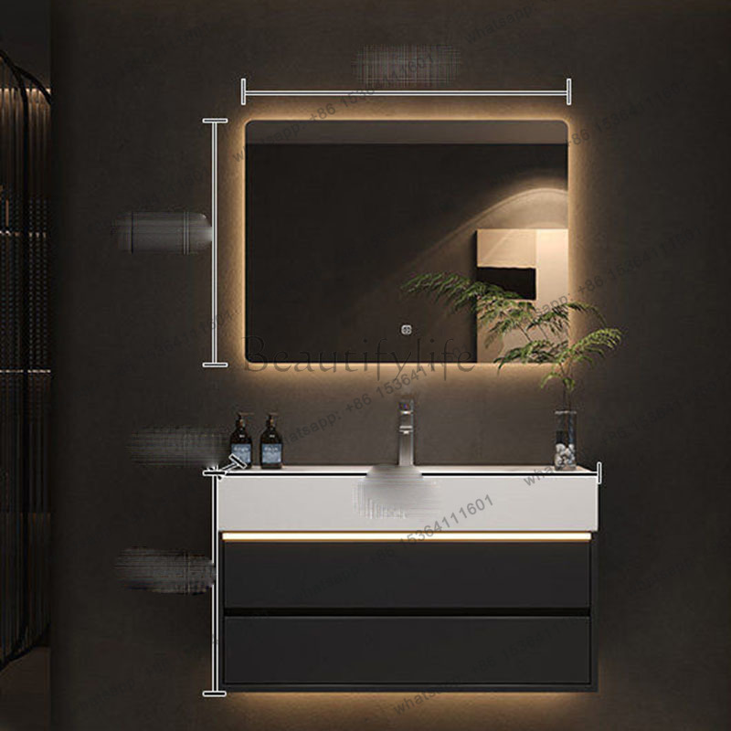 YJ Luxury Drawers Cupboard Pap - Home Bathroom Vanity Combo ulasan dan harga