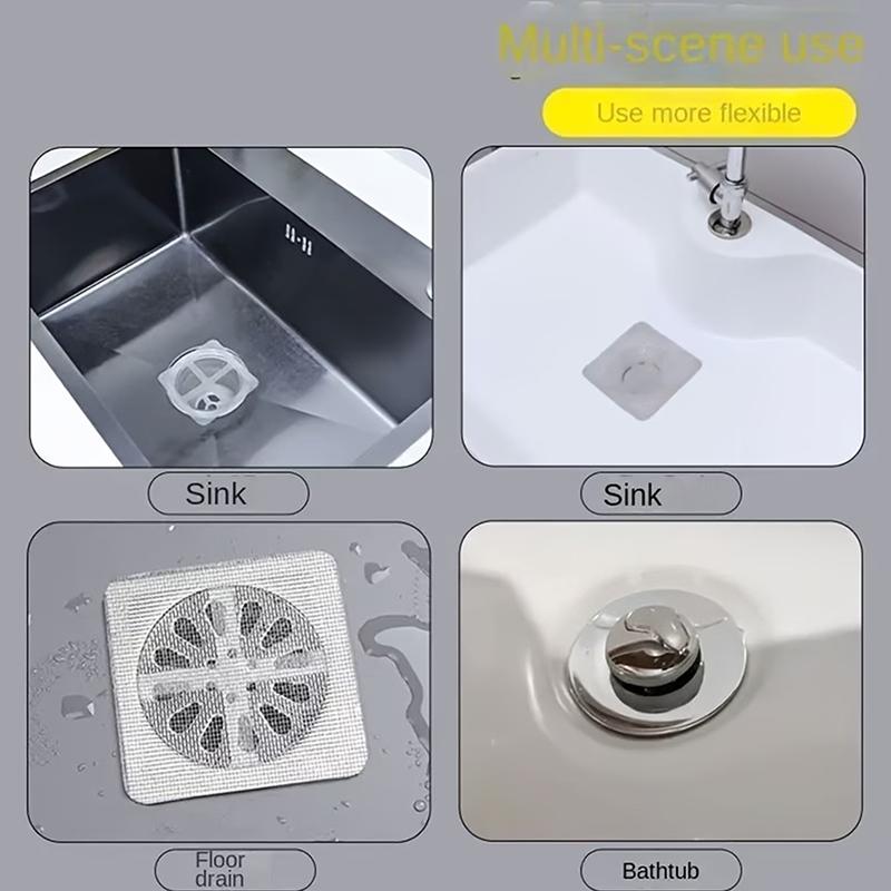 New 10/30Pcs Disposable Shower - Drain Hair Catcher ulasan dan harga