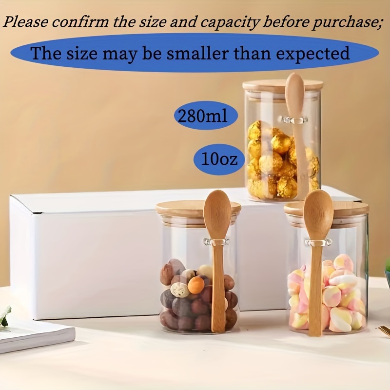 280ml Candy Jar, Biscuit Jar,  - Bath Salts Jar ulasan dan harga