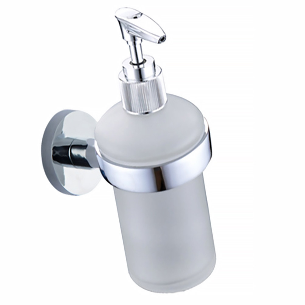 1Pcs Stainless Steel Soap Disp - Home Bathroom Wall Soap Dispenser ulasan dan harga